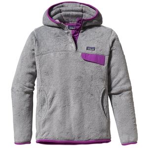 Patagonia Re-Tool Snap-T  Synchilla Fleece Hooded Polartec Pullover Womens S
